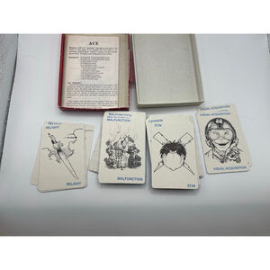 Vintage ACE Card Game Westinghouse 1981 Complete Card Deck w Box & Instructions